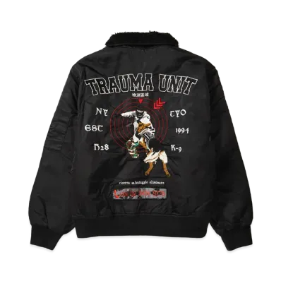 Supreme AOI Nylon Bomber Jacket "Black"