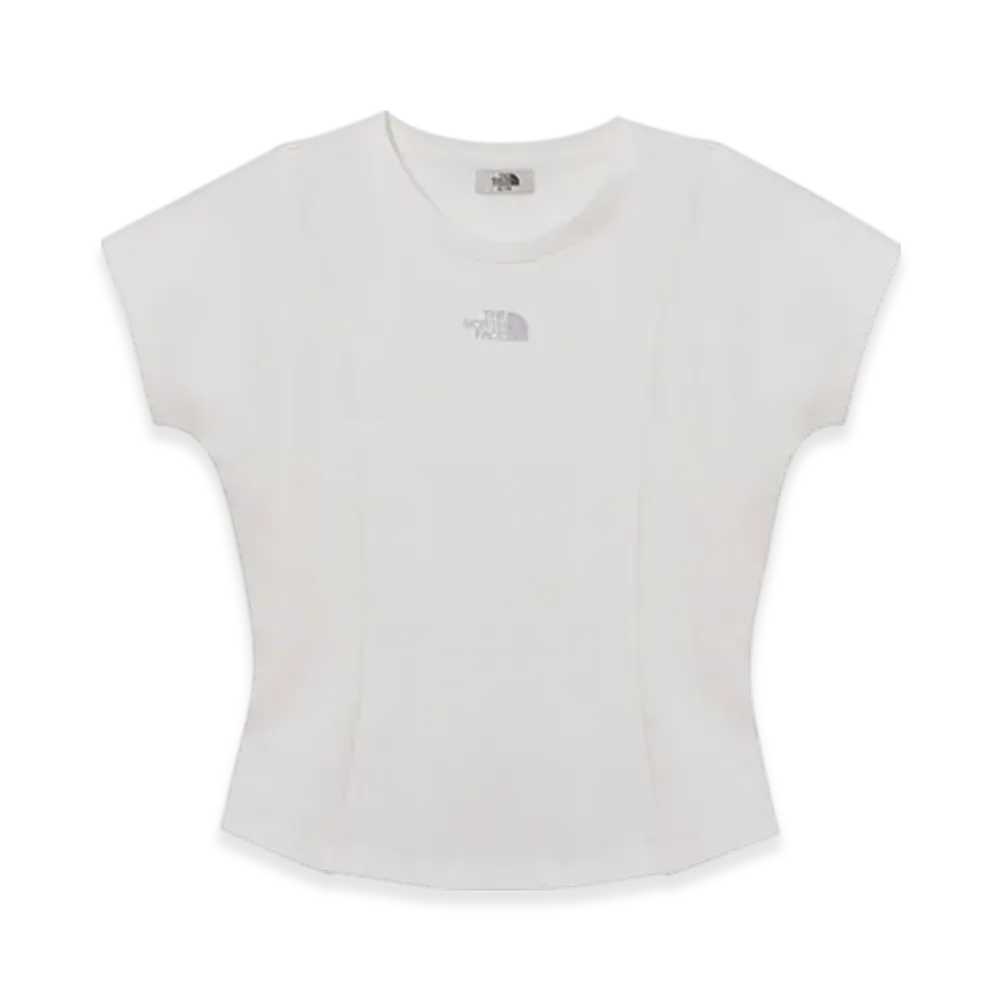 The North Face White Label Delphie S/S T-Shirt (W) "Ivory"