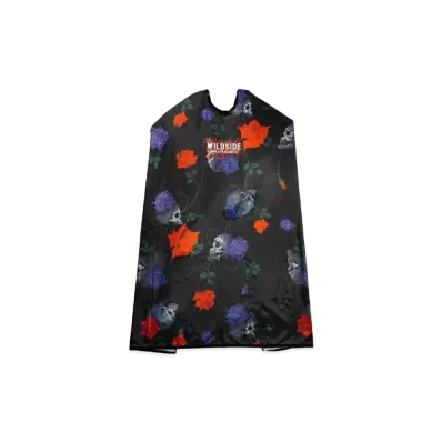 WILDSIDE Yohji Yamamoto x BROSH Cut Cloth (Skull Rose) "Black"