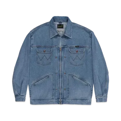 WACKO MARIA Wrangler / Trucker Jacket "Light Blue"