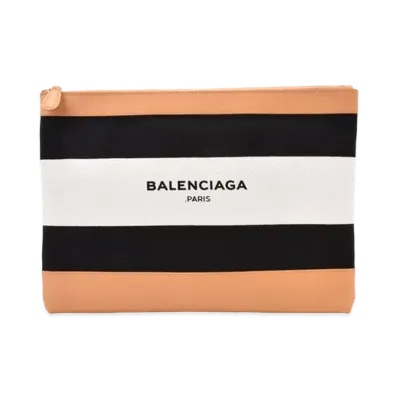 Balenciaga Navy Clip M