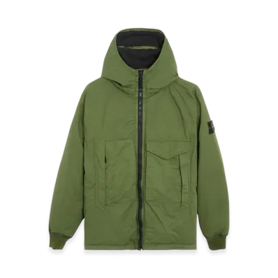 Stone Island 41421 Opaque Nylon Twill Down - 22FW "Olive Green"
