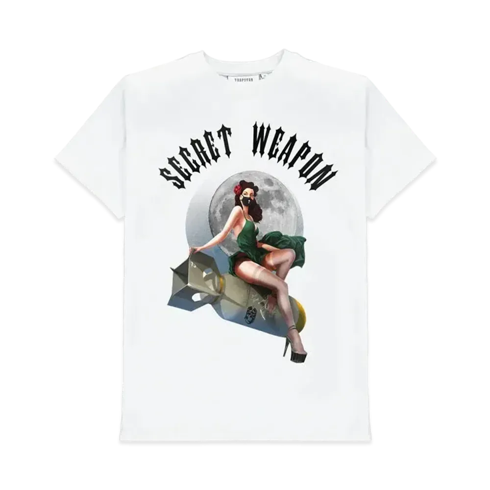 TRAPSTAR Secret Weapon Tee "White"