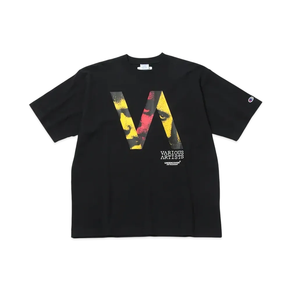 V.A. x Champion SS Tee #4 "Black"