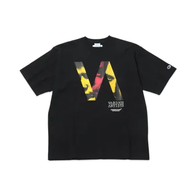 V.A. x Champion SS Tee #4 "Black"