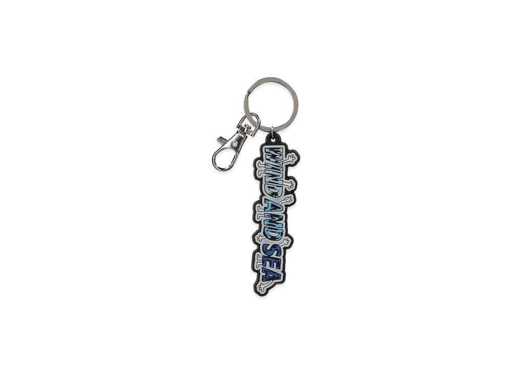 WIND AND SEA x MATTHEW LANGILLE Logo Keychain "Blue"