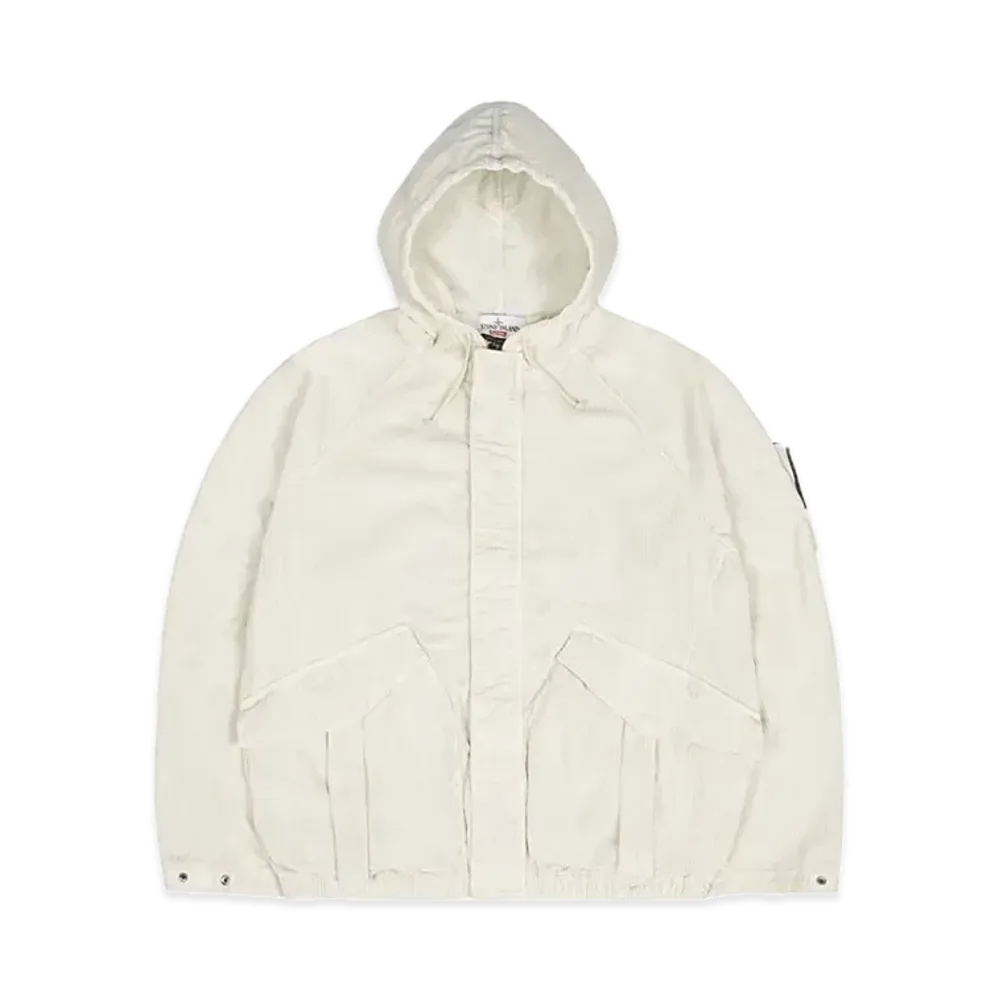 Supreme x Stone Island Corduroy Jacket "White"