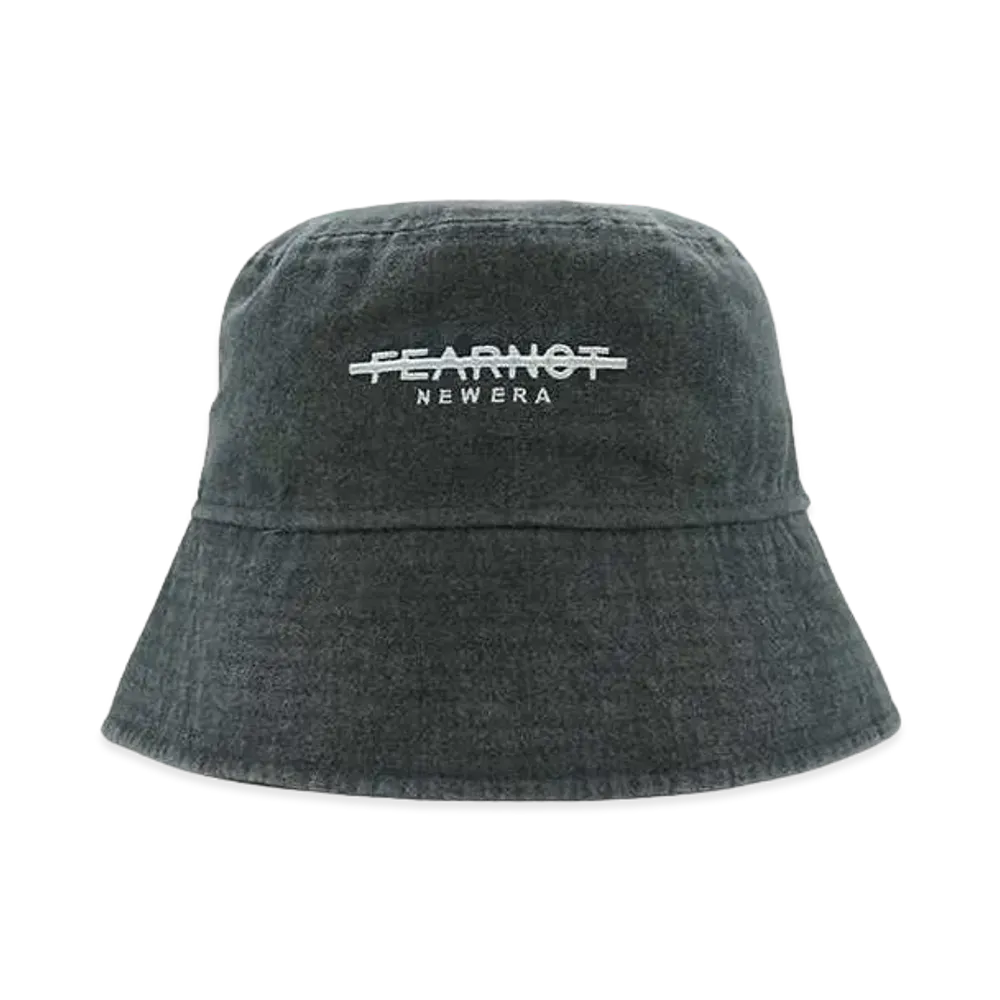 NEW ERA x LE SSERAFIM Bucket Hat Sailor Brim FEARNOT "Black"