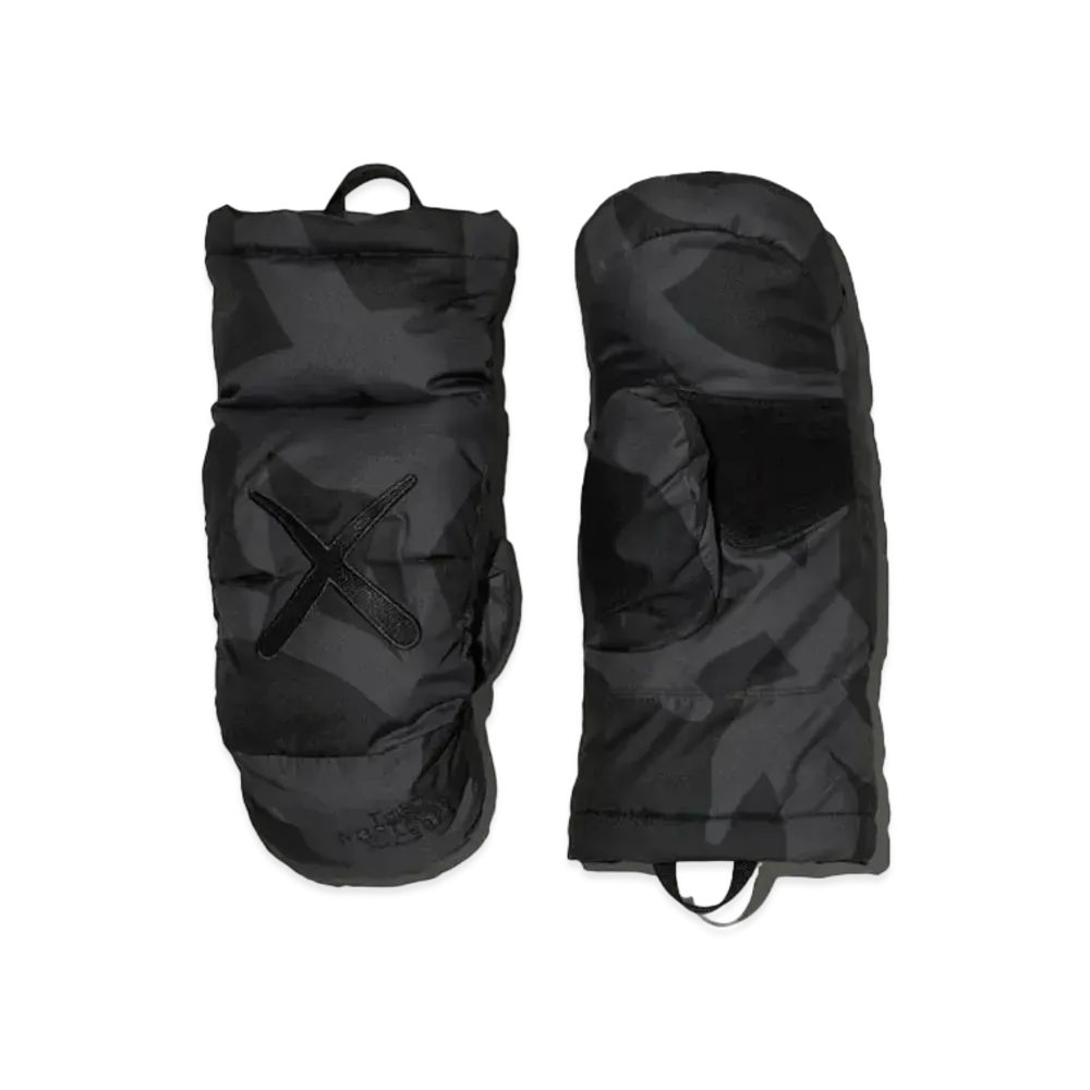 The North Face Kaws Nuptse Mitt "Black"