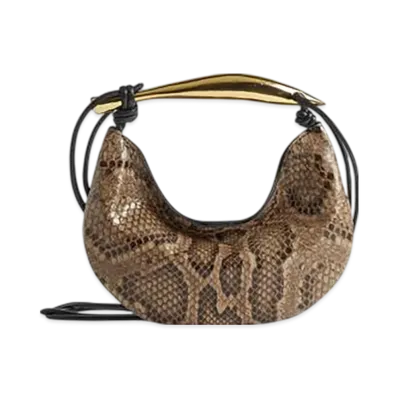Bottega Veneta Baby Sardine "Python/Fondant"