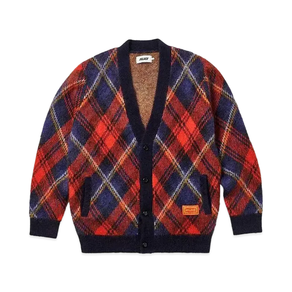 PALACE Fluffy Cardigan "Orange"