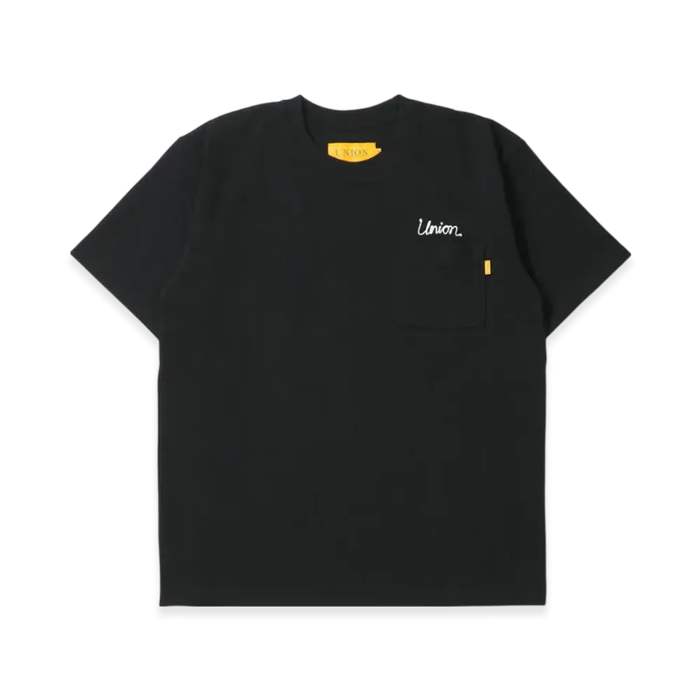 UNION Stitched Poche S/S Tee "Black"