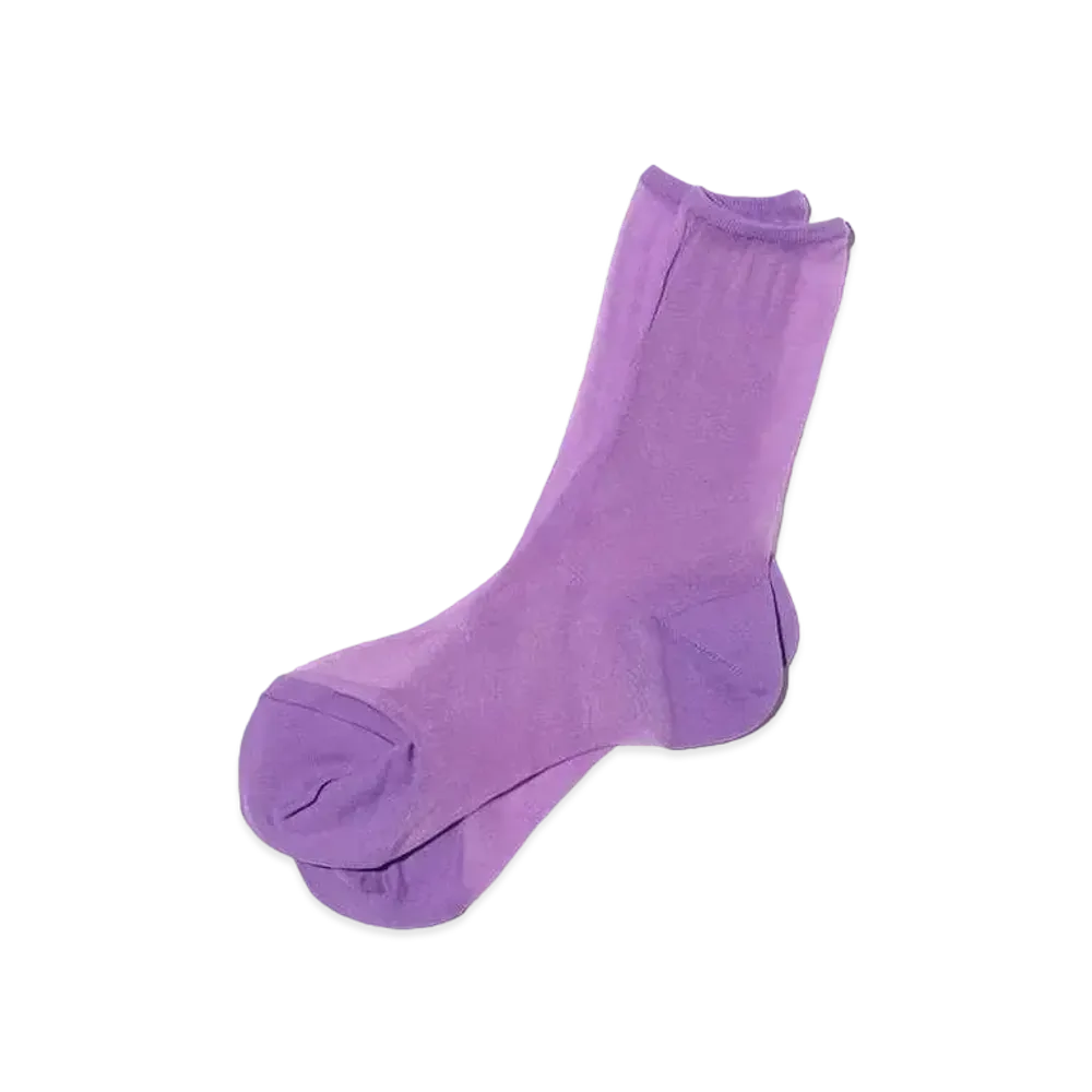 atmos pink See-Through Socks "Purple"