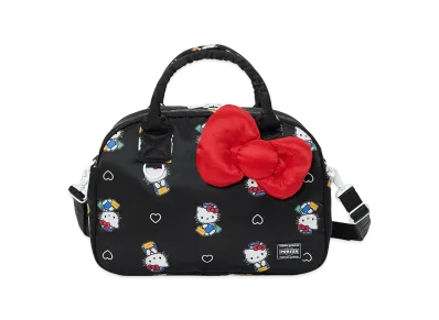 PORTER x HELLO KITTY 2Way Duffle Bag "Black"