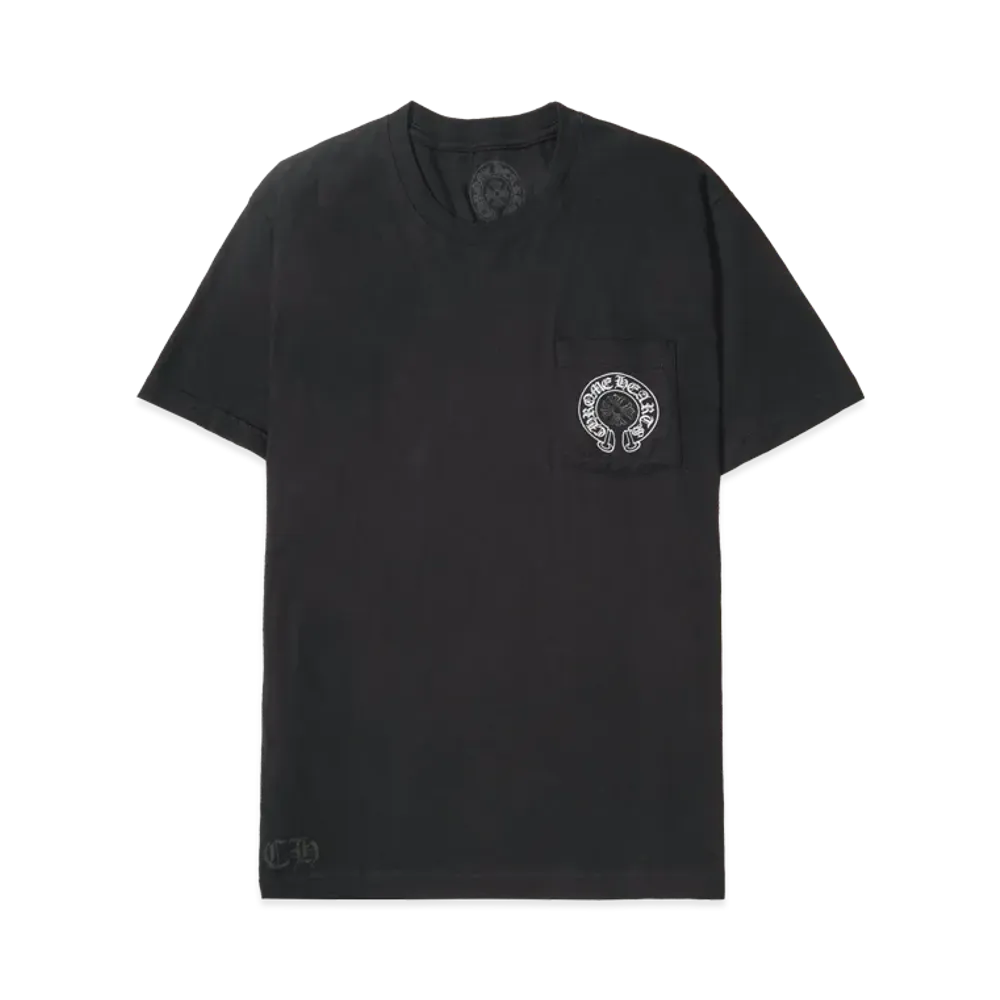 Chrome Hearts Las Vegas Exclusive Horseshoe T-Shirt "Silver/Black"