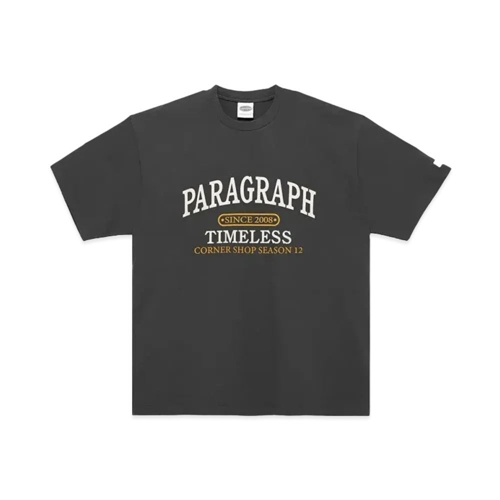 Paragraph Timeless T Shirt "Charcoal"