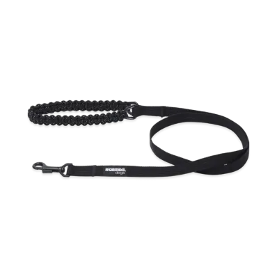NEIGHBORHOOD Dog Leash Narrow "Black"