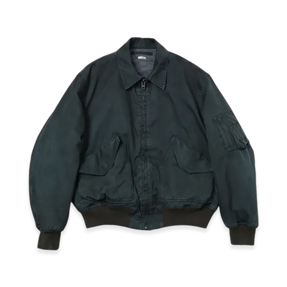 A.PRESSE Vintage Silk CWU-45 Flight Jacket "Olive"