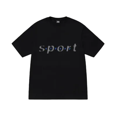 Stussy Dot Sport Tee "Black"