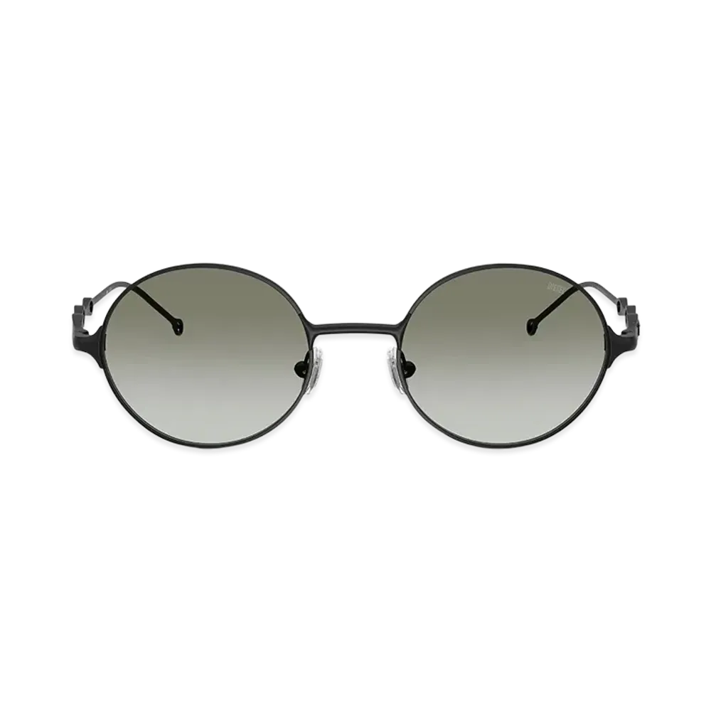 Diesel 0Dl1008 Square Sunglasses "Black Green"