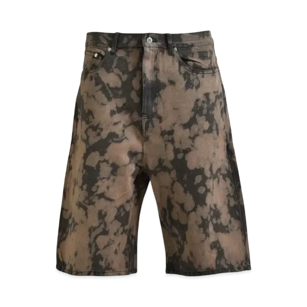 BREATH X Jeans Coating Shorts "Brown"