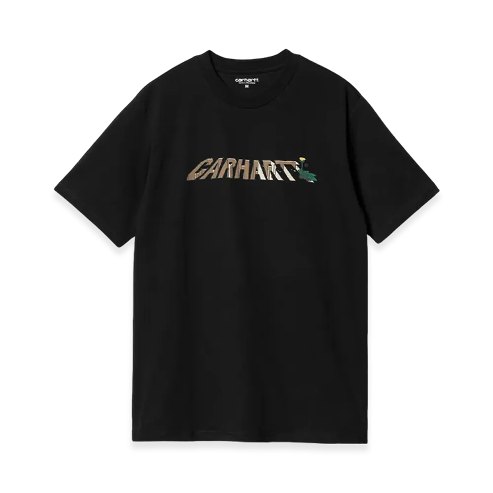 Carhartt WIP Dandelion Script T-Shirt "Black"