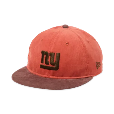 NEW ERA Powered by GORO NAKATSUGAWA (MIN-NANO) RC 9Fifty New York Giants Corduroy "Brick Brown"
