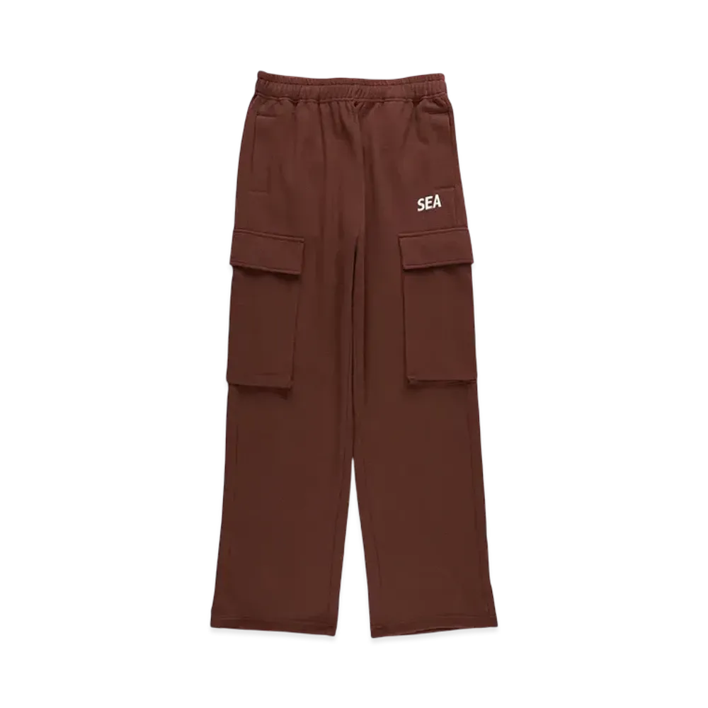 WIND AND SEA ES_W_Waffle Cargo Pant "Brown"