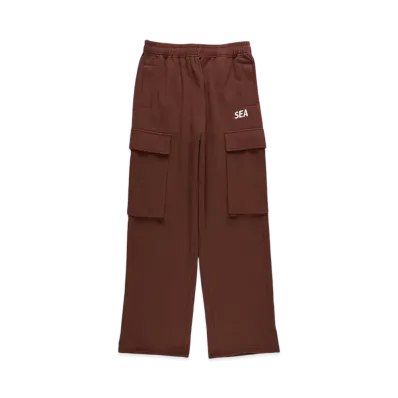 WIND AND SEA ES_W_Waffle Cargo Pant "Brown"