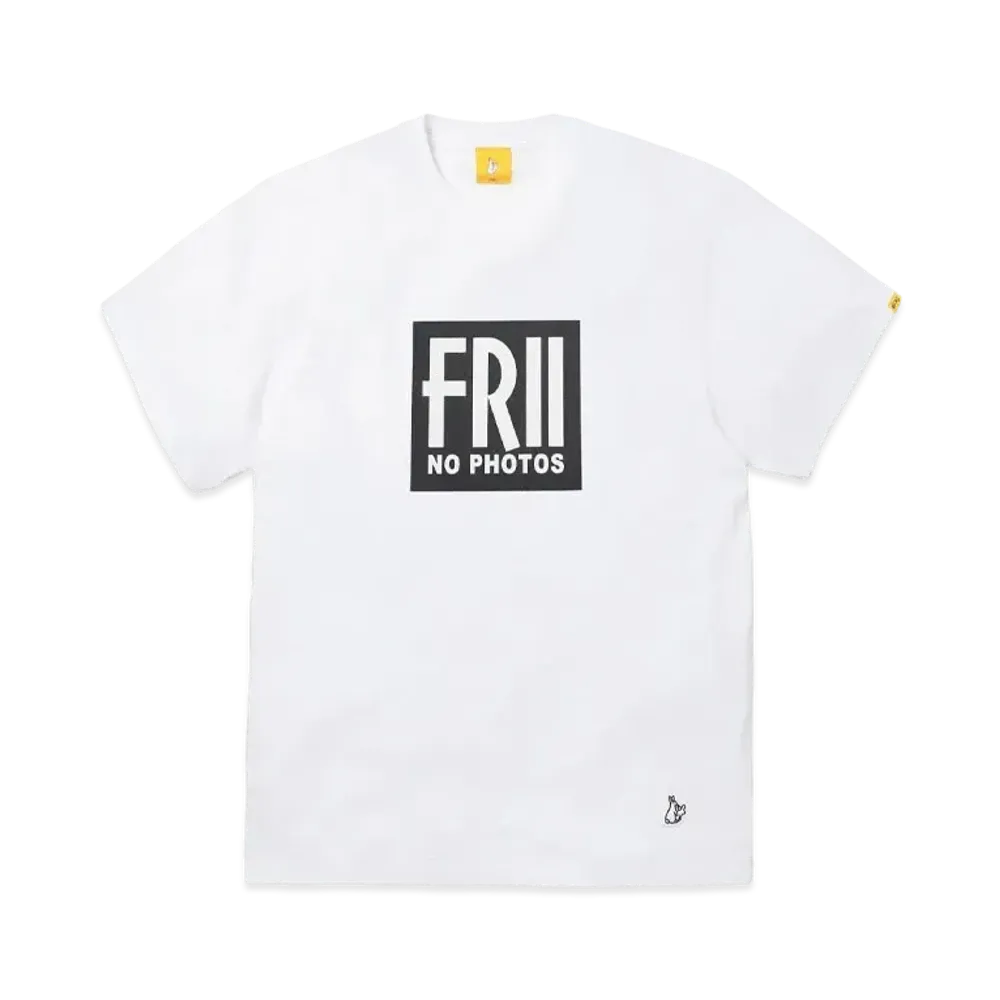FR2 No Photos Box Logo T-Shirt "White"