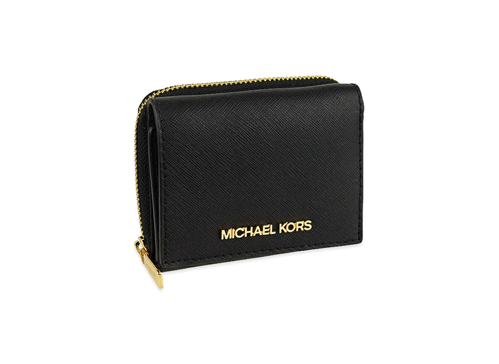 MICHAEL KORS Women's Trifold Wallet "Black"