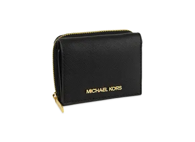 MICHAEL KORS Women's Trifold Wallet "Black"