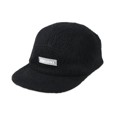 WIND AND SEA Polartec Boa Fleece Camp Cap "Black"