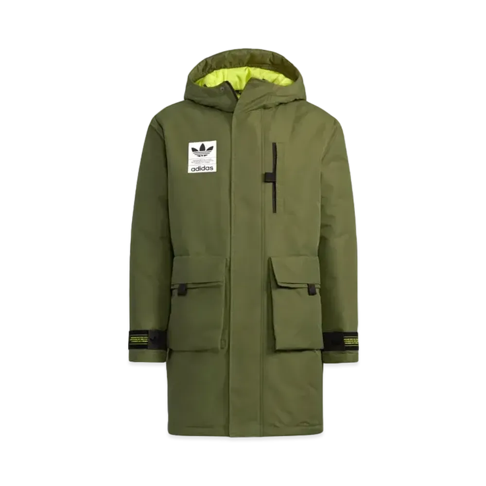 ADIDAS 2 IN 1LAYERED DOWN JACKET "Focus Olive"