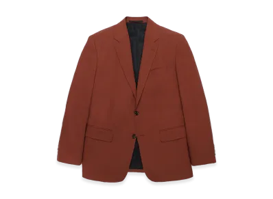 WACKO MARIA x Dormeuil Single Breasted Jacket "Burgundy"