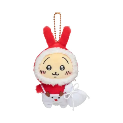 Gray Parka Service -Chikawa- Chikawa Christmas! Petit Mini Mascot (Rabbit)