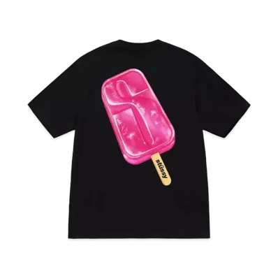 Stussy Popsicle Tee "Black"