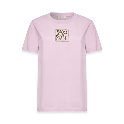 MARNI Women's Printed T-Shirt "Pink"