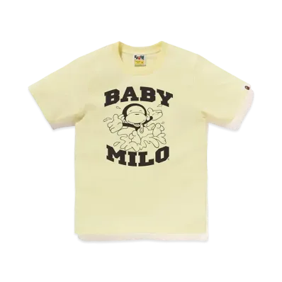 A BATHING APE Milo Playing In The Water Tee "Yellow"
