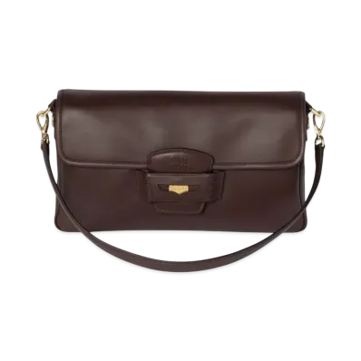 MIUMIU Penny Leather Bag "Brown"