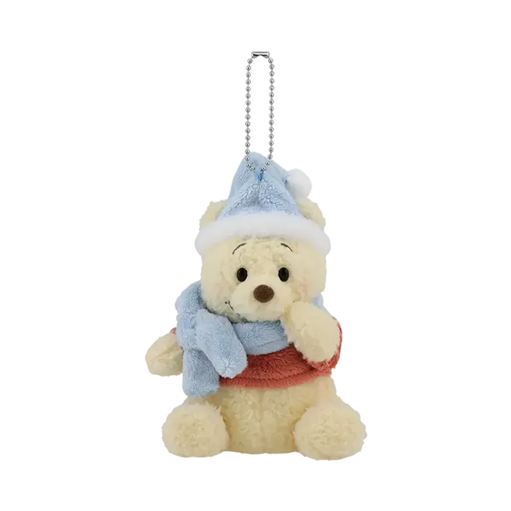 BANDAI "Ichiban Kuji" -Winnie the Pooh Cozy Winter Days- C Prize Winnie the Pooh warm Plush mascot