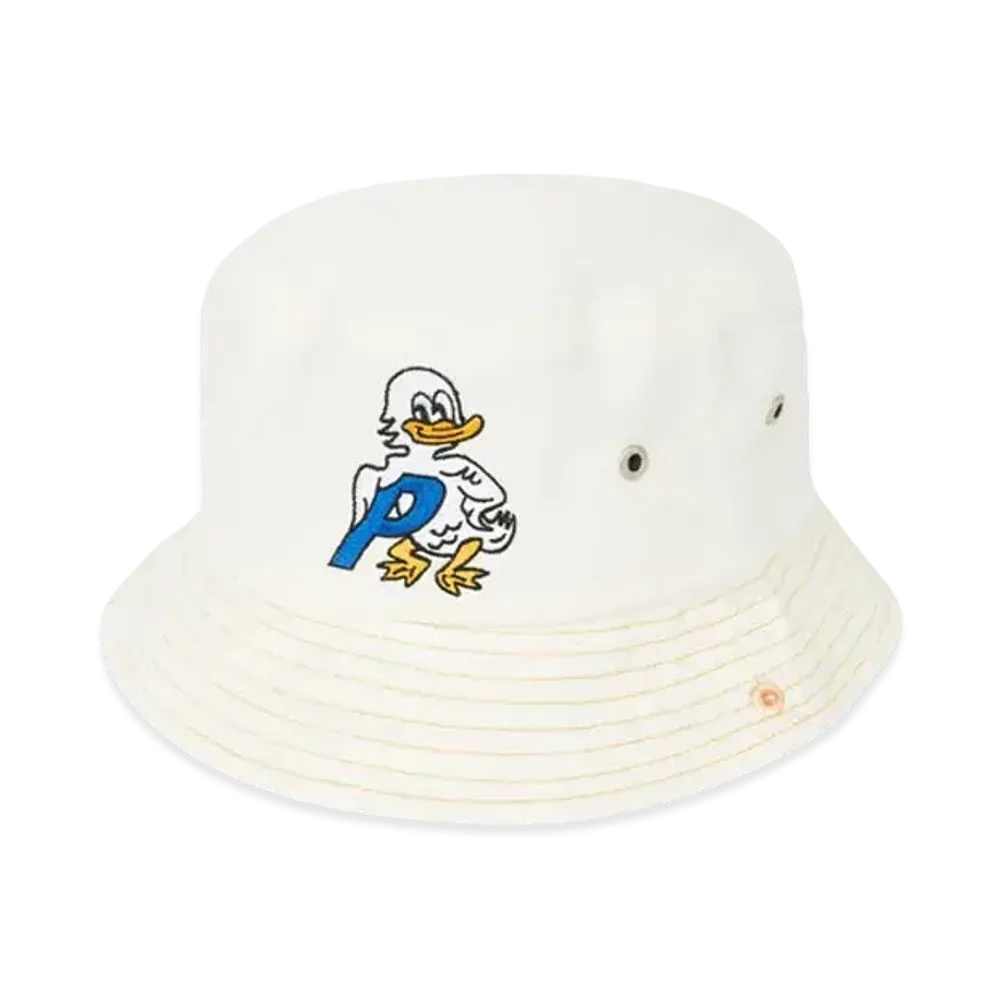 PALACE Duck Denim Bucket "White"