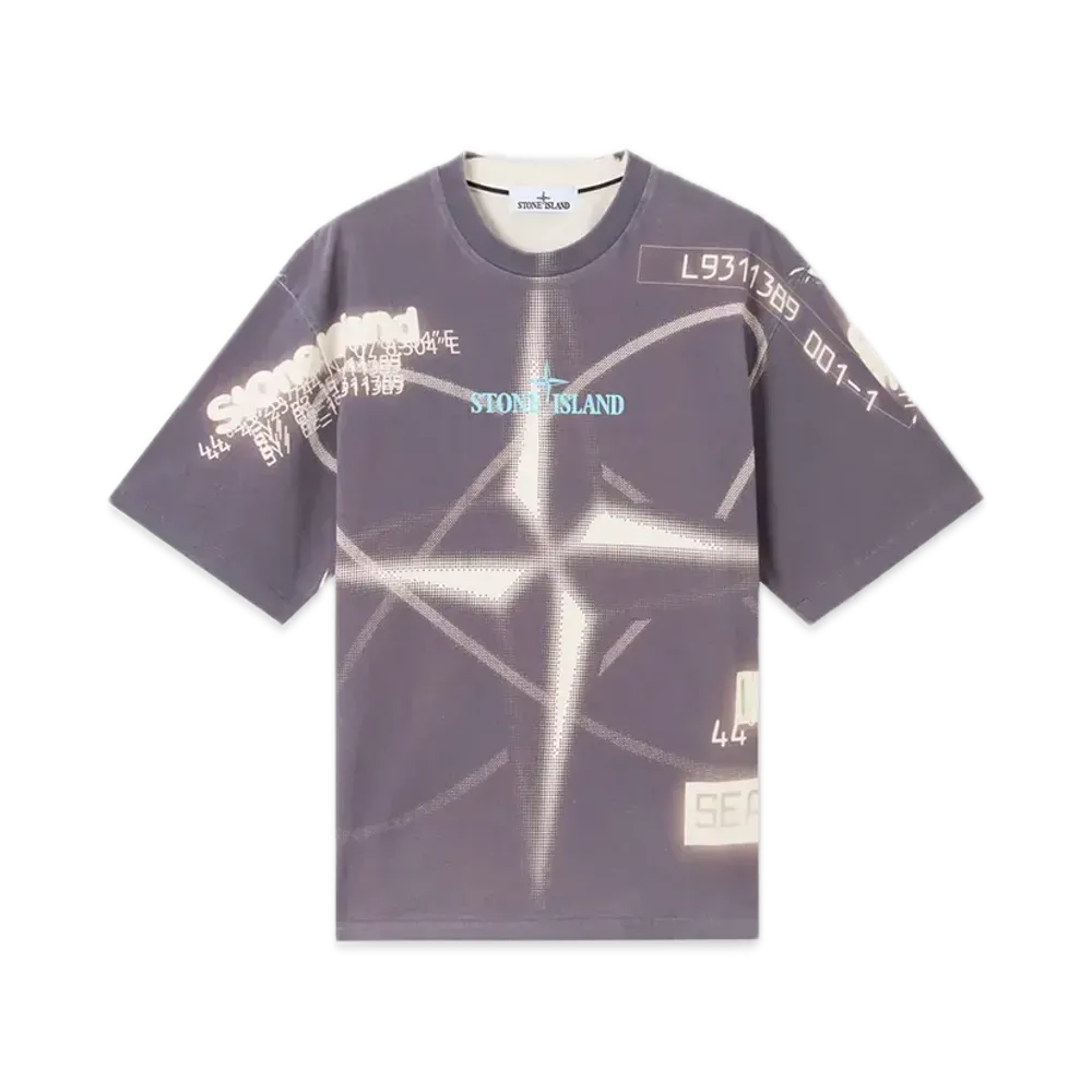 Stone Island 2100016 Combed Organic Cotton Jersey "Black"
