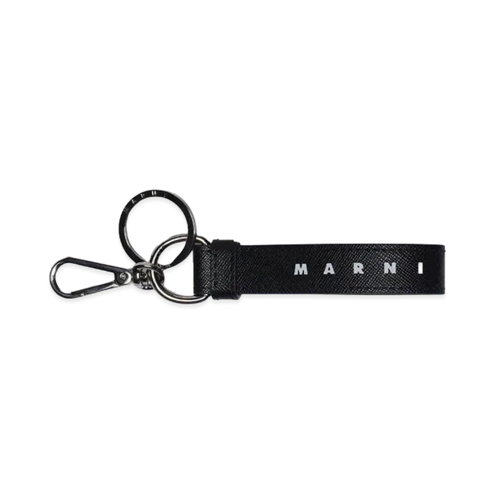 MARNI KEY RING "BLACK"
