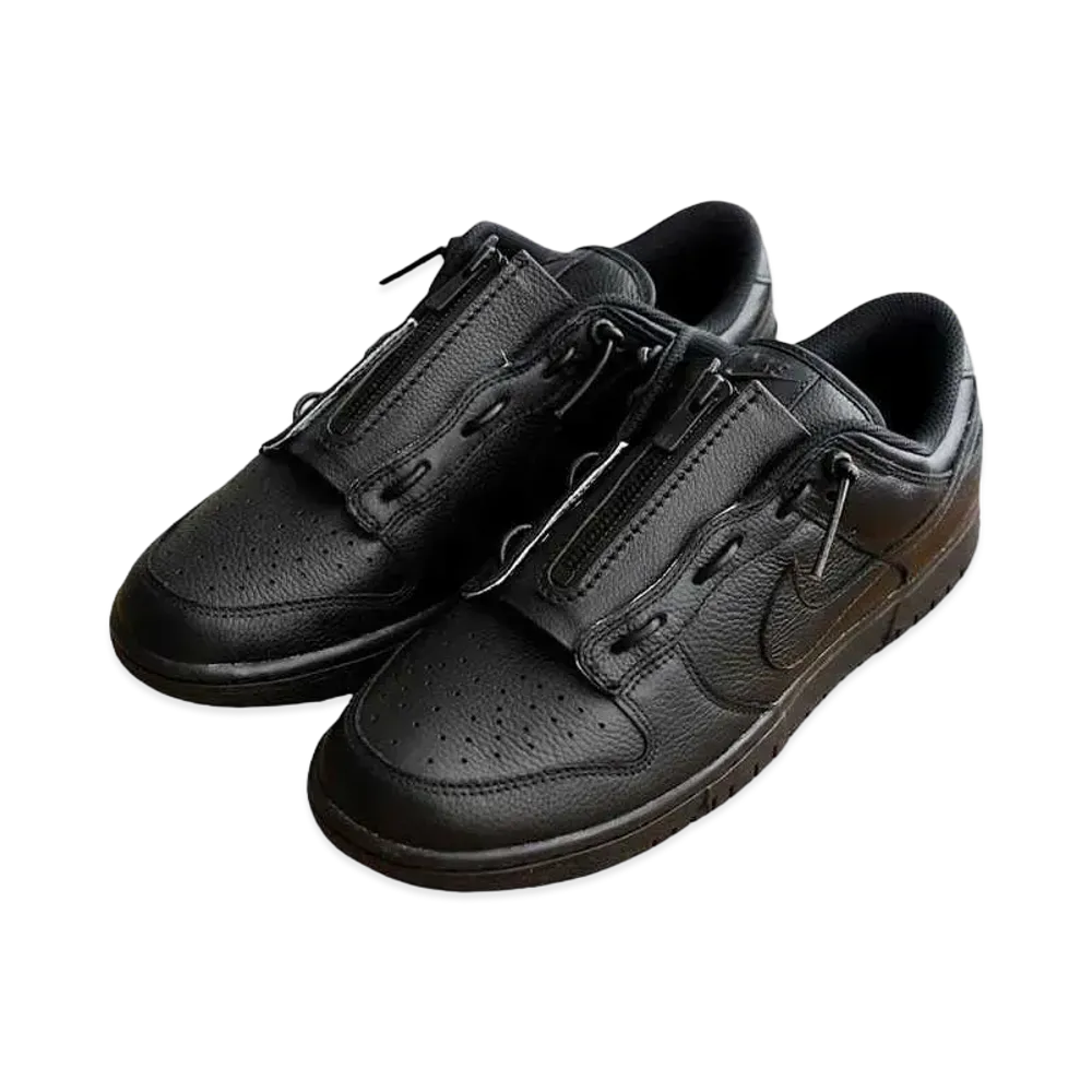 siiran Dunk Custom Zipper Unit Triple Black czdl04tb "BLACK/BLACK"