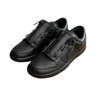 siiran Dunk Custom Zipper Unit Triple Black czdl04tb "BLACK/BLACK"
