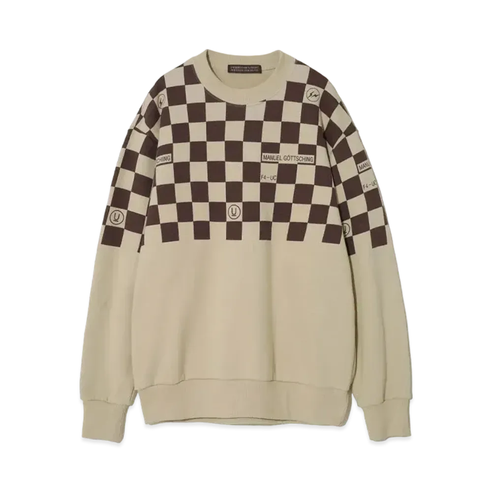 UNDERCOVER x FRAGMENT Cotton Sweat Pullover "Brown CK"