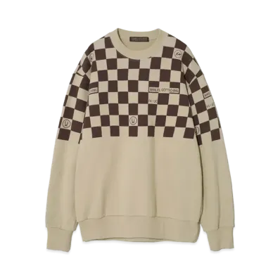UNDERCOVER x FRAGMENT Cotton Sweat Pullover "Brown CK"