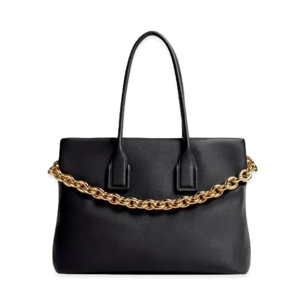Bottega Veneta Chain Tote "Black"