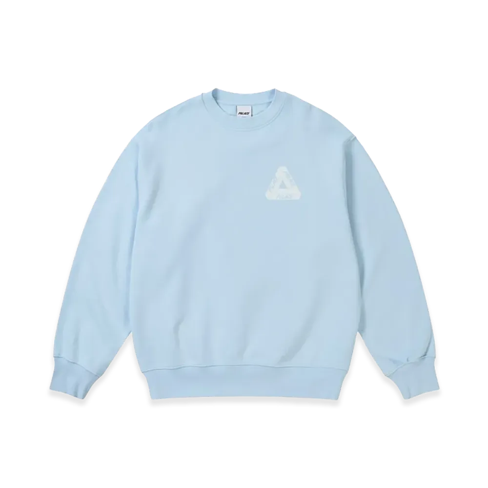 PALACE Pigment Tri Crew "Skyline Blue"
